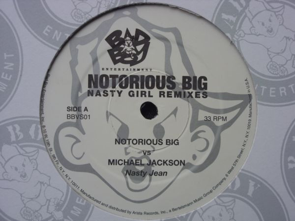 Notorious B.I.G. - Nasty Girl Remixes | Bad Boy Entertainment (BBVS01) - 3