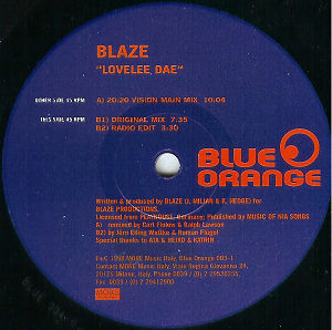 Blaze - Lovelee Dae '98 | Blue Orange (BLUE 004) - 4