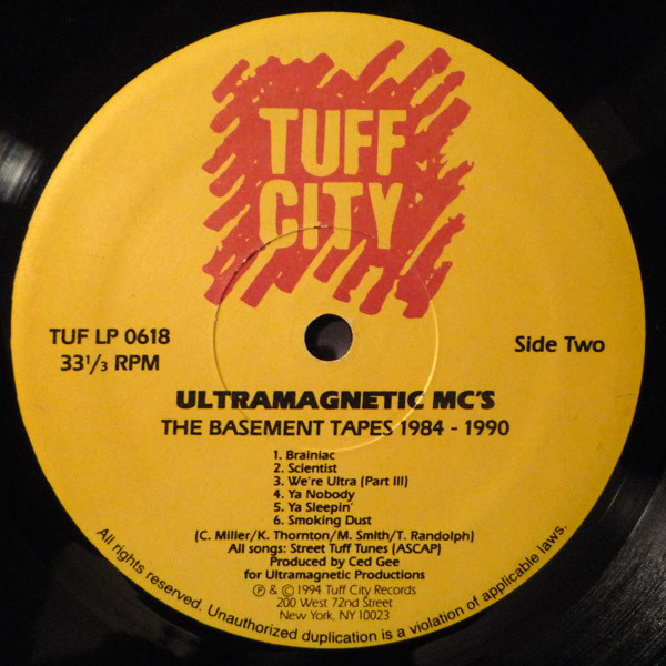 Ultramagnetic MC's - The Basement Tapes 1984-1990 | Tuff City (TUF LP 0618) - 4
