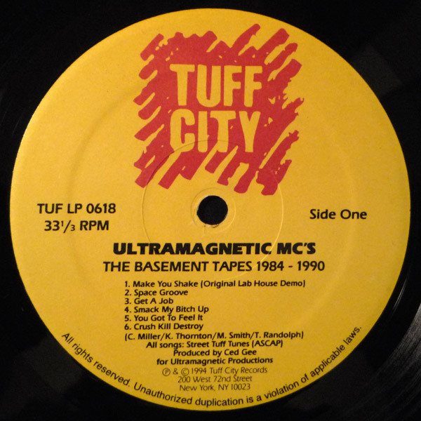 Ultramagnetic MC's - The Basement Tapes 1984-1990 | Tuff City (TUF LP 0618) - 3