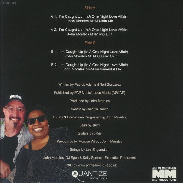 Jocelyn Brown - I'm Caught Up (In A One Night Love Affair) | Quantize Recordings (QTZJM003) - 2 Jocelyn Brown - I'm Caught Up (In A One Night Love Affair) | Quantize Recordings (QTZJM003) - 2