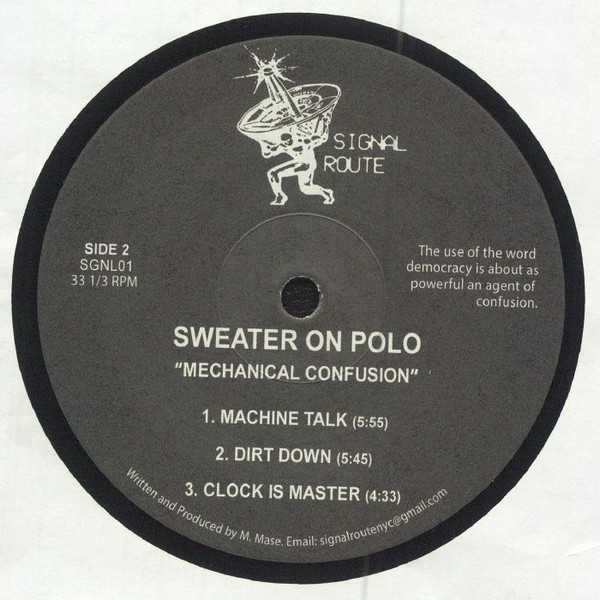 Sweater on Polo - Mechanical Confusion | Signal Route (SGNL01) - 2 Sweater on Polo - Mechanical Confusion | Signal Route (SGNL01) - 2