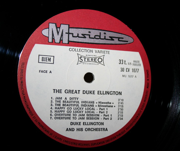 Duke Ellington - The Great Duke Ellington | Musidisc (30 CV 1077) - 4 Duke Ellington - The Great Duke Ellington | Musidisc (30 CV 1077) - 4