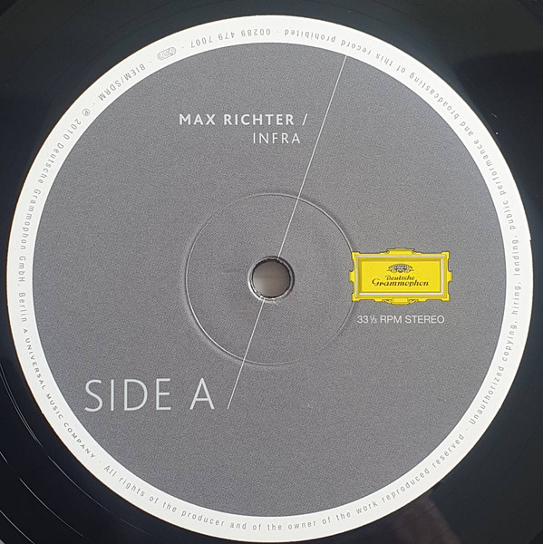 Max Richter - Infra | Deutsche Grammophon (00289 479 7007) - 2