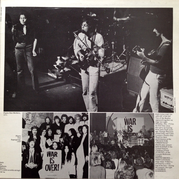 John Lennon & Yoko Ono / The Plastic Ono Band With Elephants Memory And Invisible Strings - Some Time In New York City | Apple Records (PCSP 716) - 2