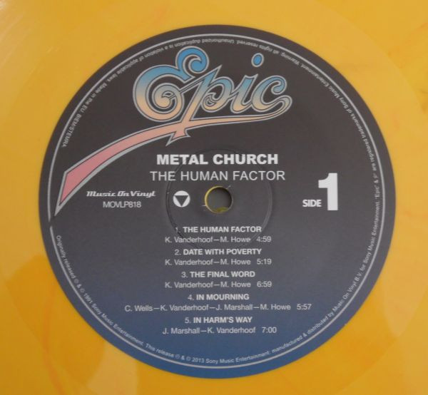 Metal Church - The Human Factor | Music On Vinyl (MOVLP818) - 3