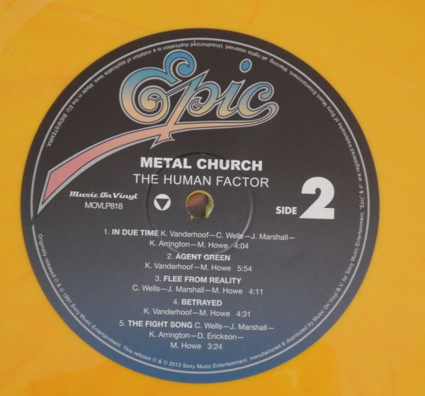 Metal Church - The Human Factor | Music On Vinyl (MOVLP818) - 4