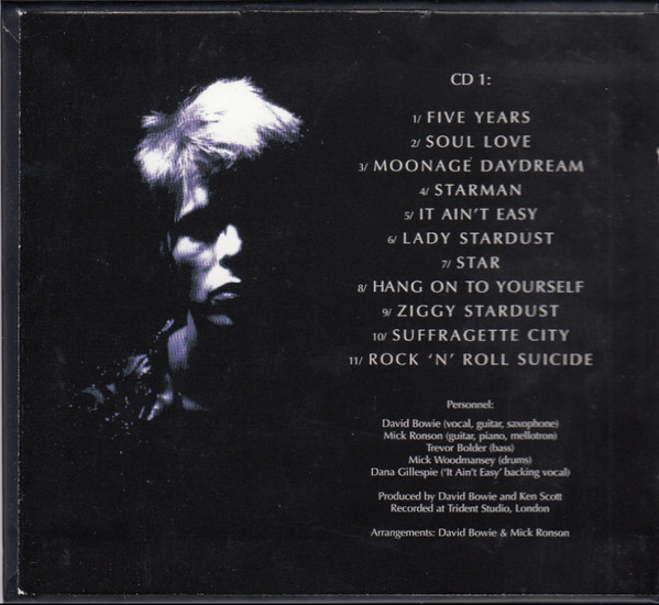 David Bowie - The Rise And Fall Of Ziggy Stardust And The Spiders From Mars - CD 30TH ANNIVERSARY | EMI (7243 5 39826 2 1) - 4 David Bowie - The Rise And Fall Of Ziggy Stardust And The Spiders From Mars - CD 30TH ANNIVERSARY | EMI (7243 5 39826 2 1) - 4