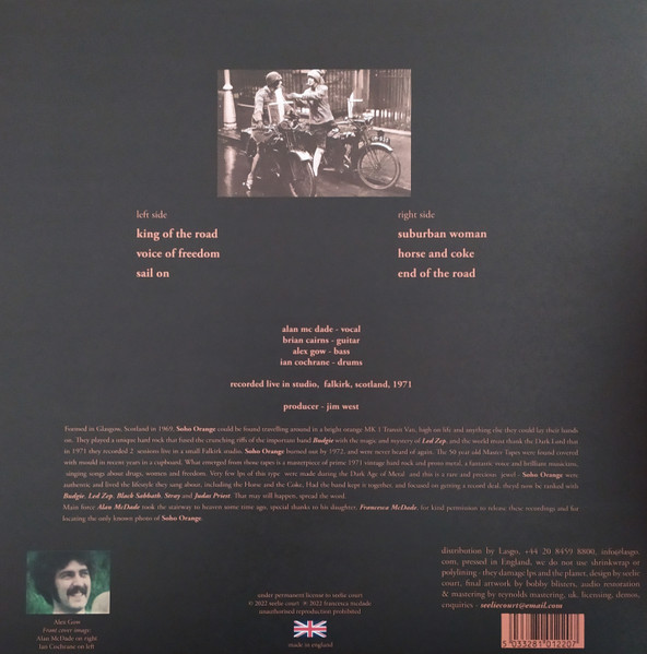 Soho Orange - Kings Of The Road | Seelie Court (sclp036) - 4 Soho Orange - Kings Of The Road | Seelie Court (sclp036) - 4