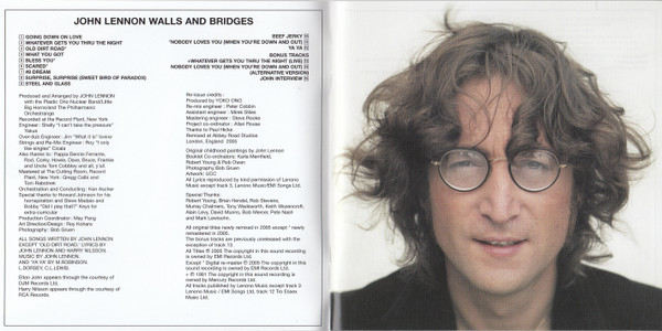 John Lennon - Walls And Bridges | Apple Records (TOCP-67778) - 2