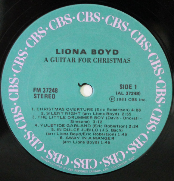 Liona Boyd - A Guitar For Christmas = Une Guitare Pour Noël = Eine Gitarre Für Weihnachten | CBS (FM 37248) - 3 Liona Boyd - A Guitar For Christmas = Une Guitare Pour Noël = Eine Gitarre Für Weihnachten | CBS (FM 37248) - 3