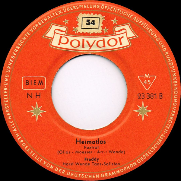 Wer Das Vergißt / Heimatlos