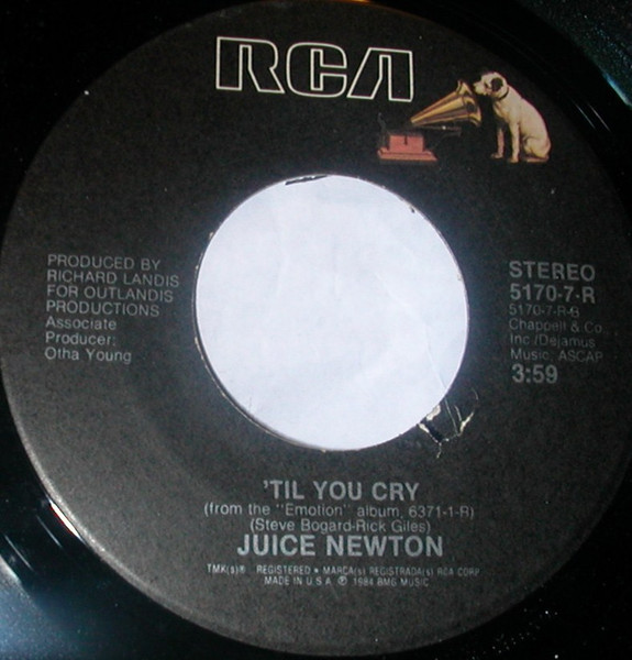 Juice Newton - First Time Caller | RCA (5170-7-R) - 2
