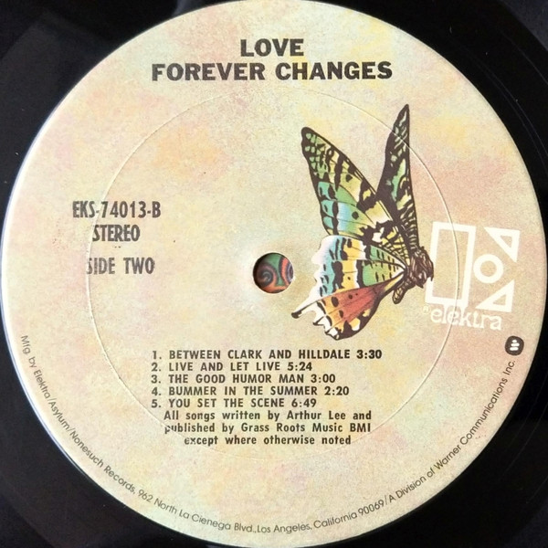 Love - Forever Changes | Elektra (EKS-74013) - 4 Love - Forever Changes | Elektra (EKS-74013) - 4