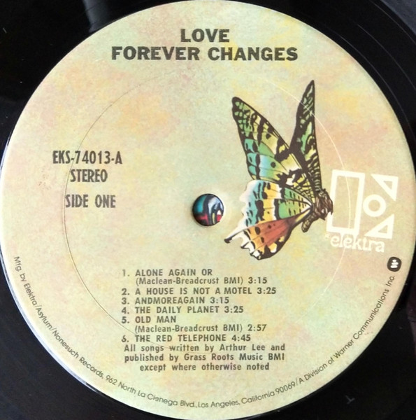 Love - Forever Changes | Elektra (EKS-74013) - 3 Love - Forever Changes | Elektra (EKS-74013) - 3