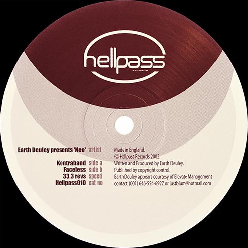 Earth Deuley Presents Neo - Kontraband | Hellpass Records (Hellpass010) - main