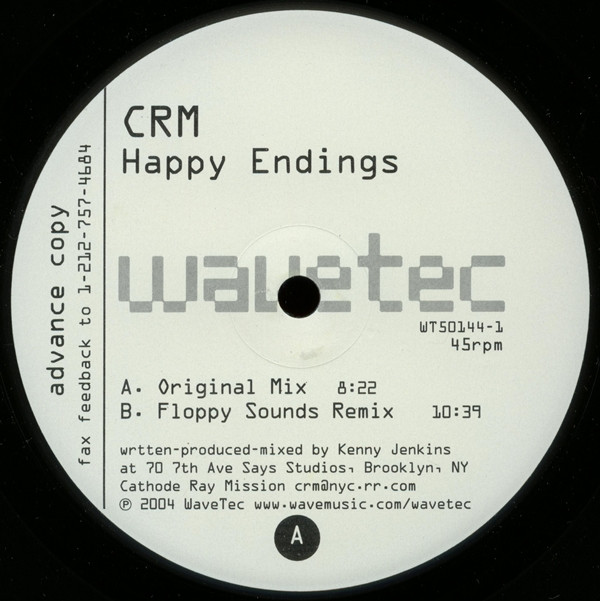 CRM - Happy Endings (Advance Copy) | WaveTec (WT50144-1)