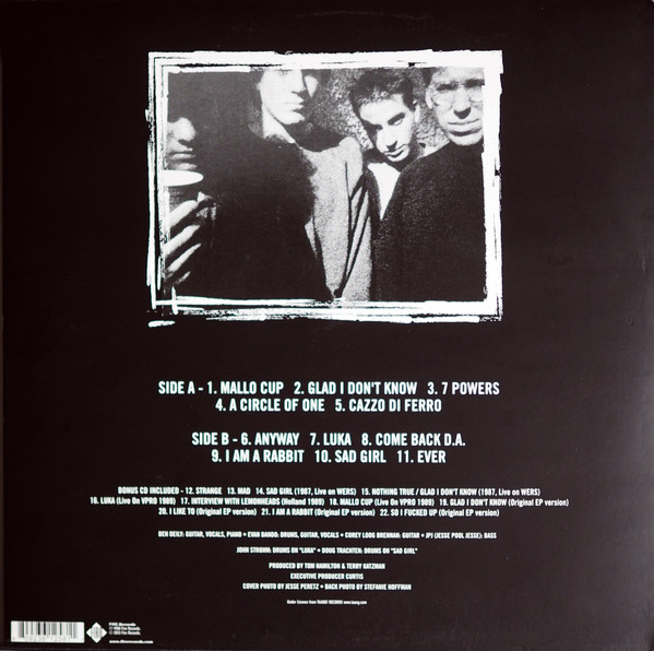 The Lemonheads - Lick | Fire Records (FIRELP258) - 2 The Lemonheads - Lick | Fire Records (FIRELP258) - 2