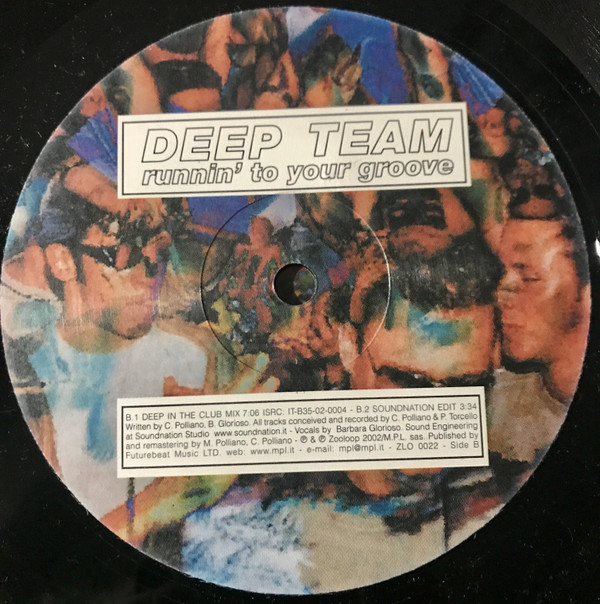 Deep Team - Runnin' To Your Groove | Zooloop (ZLO 0022) - 4