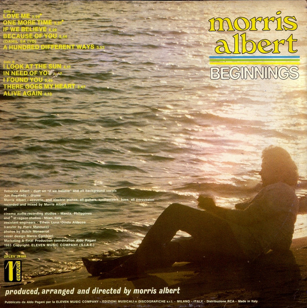 Morris Albert - Beginnings | Eleven (ZPLEV 34199) - 2 Morris Albert - Beginnings | Eleven (ZPLEV 34199) - 2