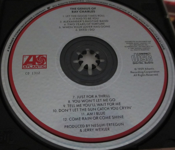Ray Charles - The Genius Of Ray Charles | Atlantic (1312-2) - 3