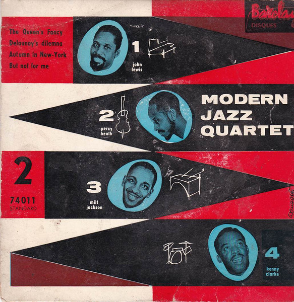 The Modern Jazz Quartet - 2 - The Queen's Fancy | Barclay (74011)