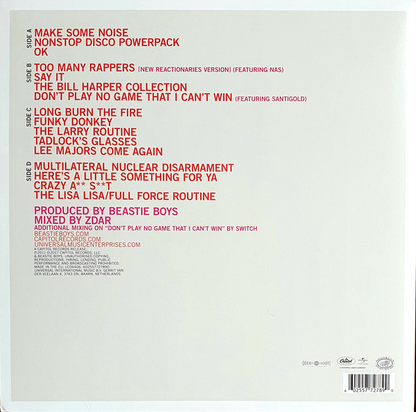 Beastie Boys - Hotsaucecommitteeparttwo | Capitol Records (602557727890) - 2