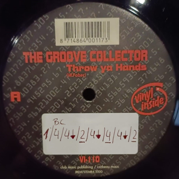 The Groove Collector - Throw Ya Hands | Vinyl Inside (VI 110) - 2