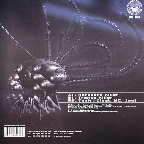 DJ Rob vs. Da Future - Hard Killer | Coolman Records (CM 041) - 2 DJ Rob vs. Da Future - Hard Killer | Coolman Records (CM 041) - 2