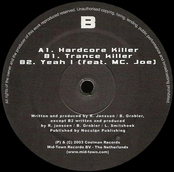 DJ Rob vs. Da Future - Hard Killer | Coolman Records (CM 041) - 4 DJ Rob vs. Da Future - Hard Killer | Coolman Records (CM 041) - 4