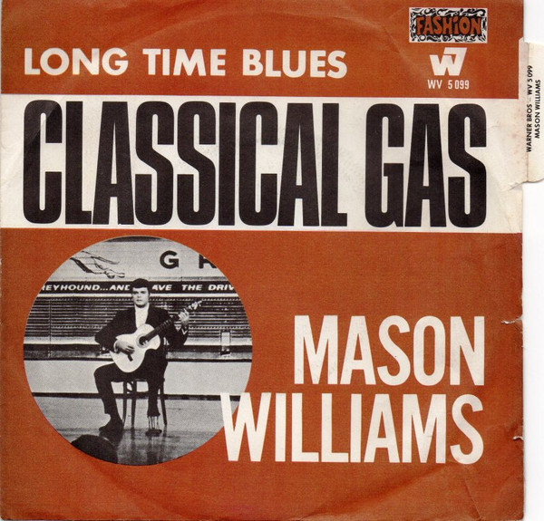 Mason Williams - Classical Gas | Warner Bros. - Seven Arts Records (WV 5 099) - main