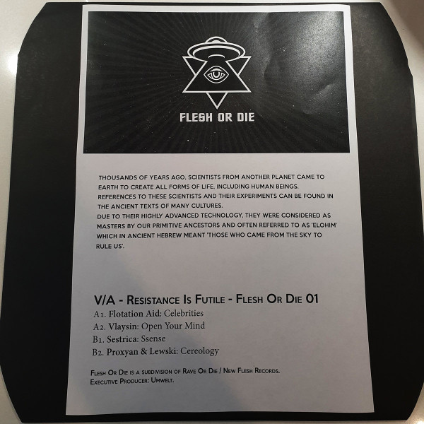 Various - Resistance Is Futile | Flesh Or Die (FOD001) - main