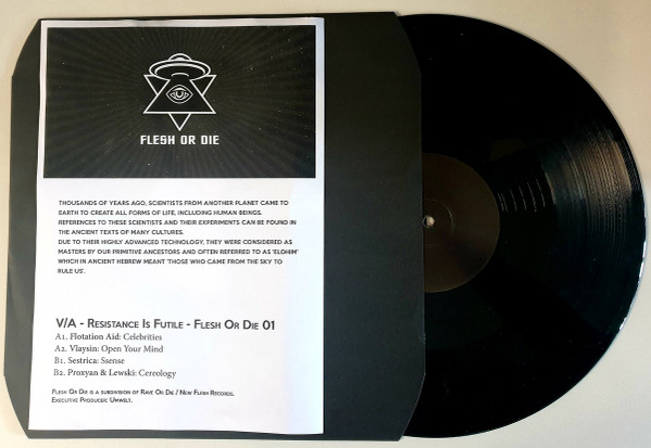 Various - Resistance Is Futile | Flesh Or Die (FOD001) - 3