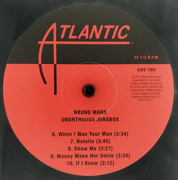 Bruno Mars - Unorthodox Jukebox | Atlantic (7567-87617-1) - 3 Bruno Mars - Unorthodox Jukebox | Atlantic (7567-87617-1) - 3