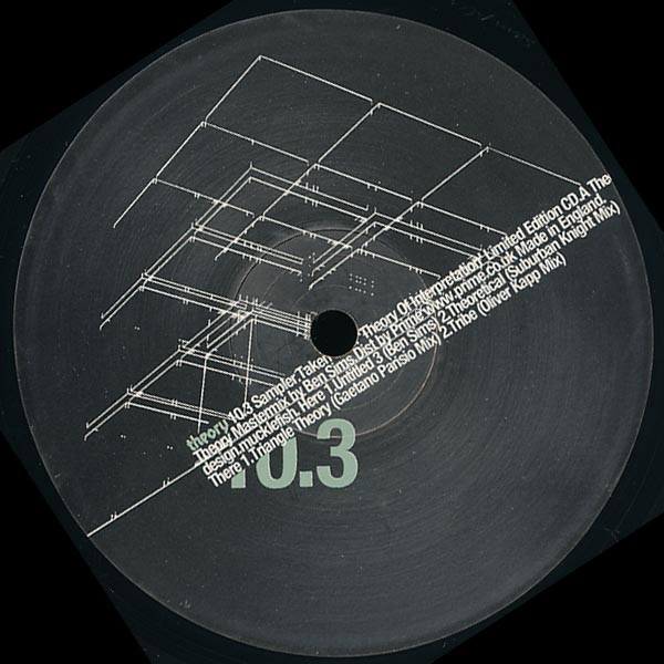 Ben Sims - 10.3 Sampler | Theory Recordings (theory 10.3)