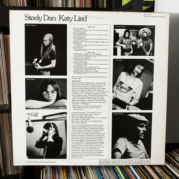 Steely Dan - Katy Lied | MCA Records (MCA-37043) - 2 Steely Dan - Katy Lied | MCA Records (MCA-37043) - 2