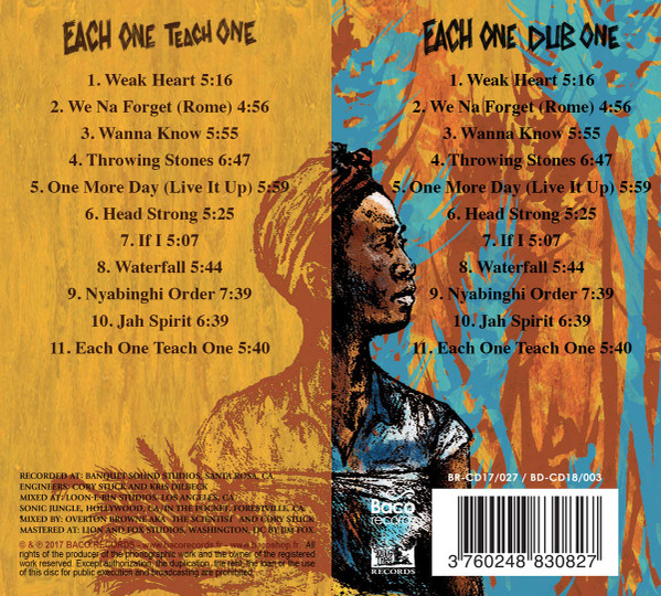 Groundation - Each One Teach One / Each One Dub One | Baco Records (BR-CD17/027) - 2 Groundation - Each One Teach One / Each One Dub One | Baco Records (BR-CD17/027) - 2