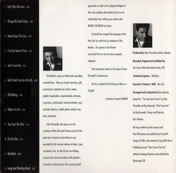 John Pizzarelli - Meets The Beatles [CD] | RCA (07863-67636-2) - 4
