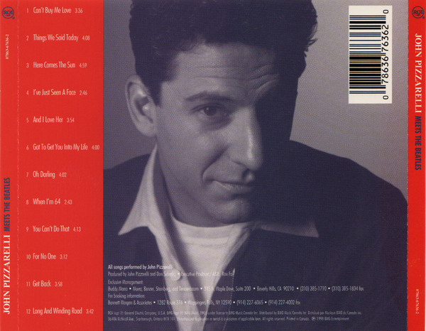 John Pizzarelli - Meets The Beatles [CD] | RCA (07863-67636-2) - 2