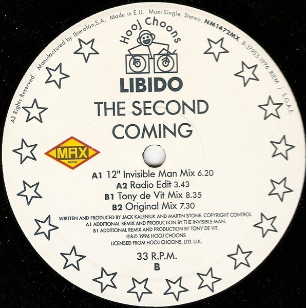 Libido - The Second Coming | Max Music (NM1472MX) - 3
