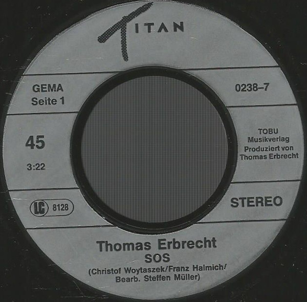 Thomas Erbrecht - SOS | Titan (0238-7) - 3