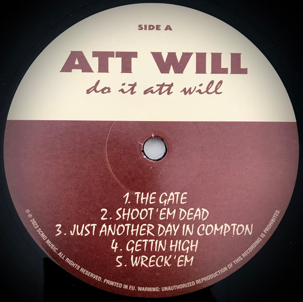 Att Will - Do It Att Will | Taha Records (TAHA-047) - 3 Att Will - Do It Att Will | Taha Records (TAHA-047) - 3