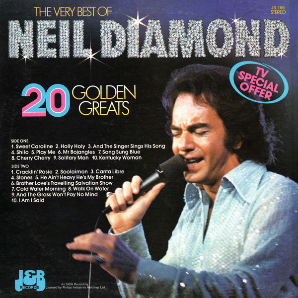 Neil Diamond - 20 Golden Greats | J & B Records (JB 166) - 2 Neil Diamond - 20 Golden Greats | J & B Records (JB 166) - 2