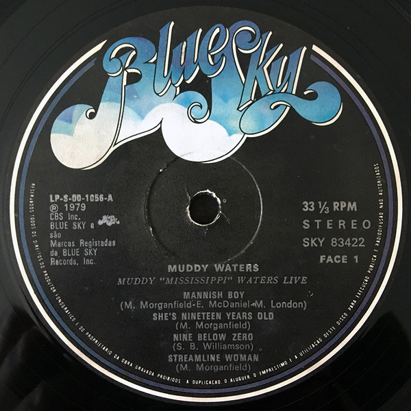 Muddy Waters - Muddy "Mississippi" Waters Live | Blue Sky (SKY 83422) - 3 Muddy Waters - Muddy "Mississippi" Waters Live | Blue Sky (SKY 83422) - 3