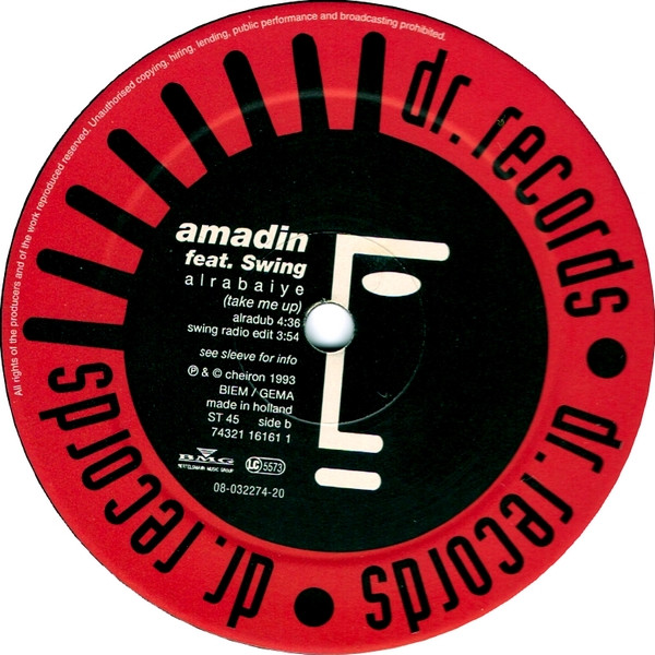 Amadin Feat. Swing - Alrabaiye (Take Me Up) | Dr. Records (74321 16161 1) - 4 Amadin Feat. Swing - Alrabaiye (Take Me Up) | Dr. Records (74321 16161 1) - 4