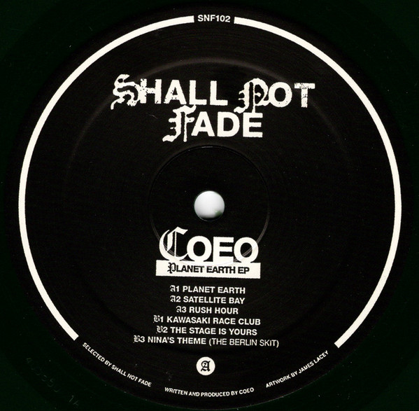 COEO - Planet Earth EP | Shall Not Fade (SNF102) - 3 COEO - Planet Earth EP | Shall Not Fade (SNF102) - 3