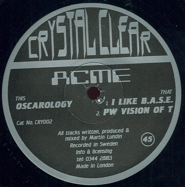 Acme - Oscarology | Crystal Clear (CRY002) - main