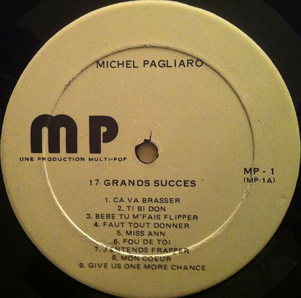 Michel Pagliaro - 17 Grands Succes | Multi-Pop (MP-1) - 3
