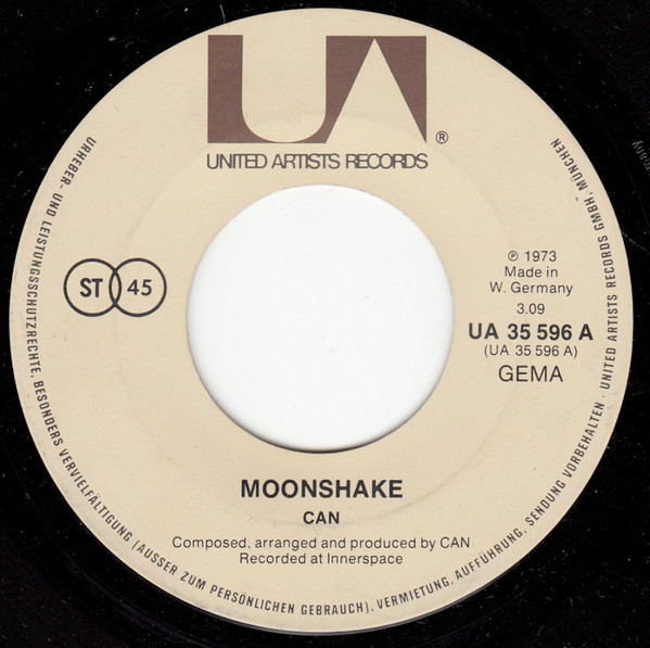 Can - Moonshake / Future Days | United Artists Records (UA 35 596 A) - 2