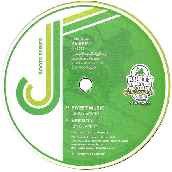 Leroy Smart / Gregory Isaacs - Sweet Music / It Go So | Roots Youths Records (RYRKJ12004) - main Leroy Smart / Gregory Isaacs - Sweet Music / It Go So | Roots Youths Records (RYRKJ12004) - main